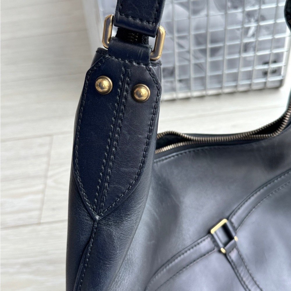 Gucci Reins Interlocking GG Leather Hobo shoulder bag - Picture 8 of 14